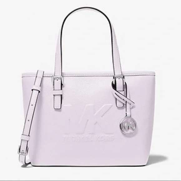 Michael Kors Jet Set Travel Extra-Small Pebbled Leather Tote Crossbody L… - Picture 3 of 3